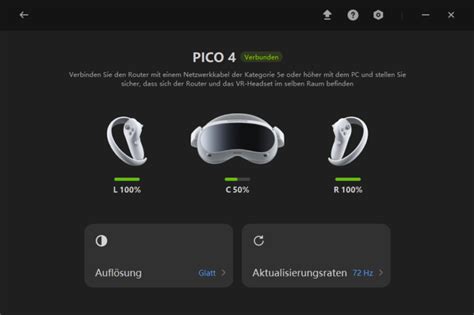 streaming assistant pico 4